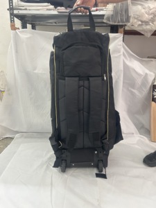 Mannu sports player edition Kit Bag Trolley Bags High Quality Players Polyester Cricket Set <b>Wheel</b> Bag Best Quality - Product Image 3