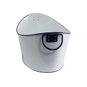 Seau à glace en acier inoxydable au design moderne, refroidisseur à vin, porte-champagne pour les fêtes, les événements et le service au bar - Product Image 5