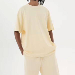 T-shirt à capuche pour homme, 100% coton, tissu polaire, coupe classique, couleur unie, streetwear d'hiver, décontracté - Product Image 2