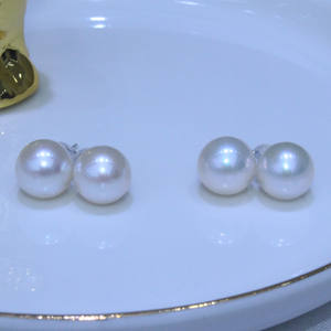 Pendientes de Perlas Blancas Grandes Edison de Agua Dulce para Mujer, Plata S925 con Luz Intensa, Ganchos para Orejas con Diseño de Tacones Altos, Elegantes y con Estilo - Product Image 4