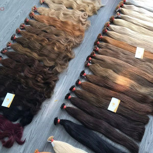 Extensiones de Cabello Humano Vietnamita I-Tip de 100g, 100% Virgen, No Remy, Textura Lisa de Lujo, al Mejor Precio de Fábrica al por Mayor - Product Image 1