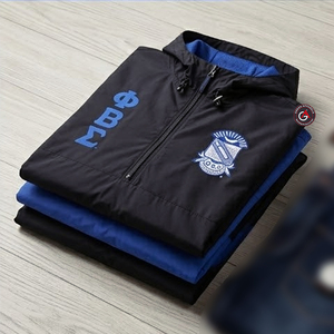 Phi Beta Sigma Impression Personnalisée Léger Coupe-Vent de Sport de Sororité et de Fraternité Veste Coupe-Vent Pour les Femmes - Product Image 2