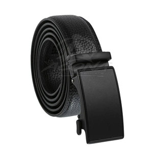 Cinturón de Cuero Genuino con Hebilla de Acero, Ajustable y Duradero, para Jeans Casuales, Pantalones de Oficina, Ropa Formal de Negocios, Ecológico - Product Image 2