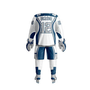 Venta al por Mayor de Camisetas de Hockey sobre Hielo Personalizadas al Mejor Precio, Manga Larga, Tallas Grandes, Secado Rápido, Transpirables, Sublimadas para Equipos - Product Image 6