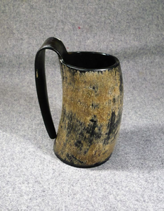 Natural Material Buffalo Horn <b>Mugs</b> Drinking Horns India Viking Horn <b>Mug</b> Tankard With Customize Engraving Logo - Product Image 6