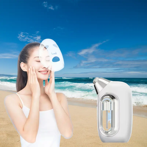 <b>Mini</b> Facial Air <b>Compressor</b> Nano Oxygen Injection Skin Steamer Moisturizing Airbrush Beauty Device - Product Image 3