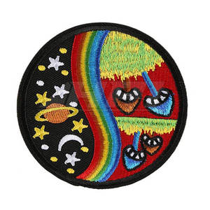Custom 3D Embossed Rubber PVC <b>Sew</b>-<b>On</b> <b>Patches</b> with Nonwoven Felt Fabric for Clothing - Product Image 4