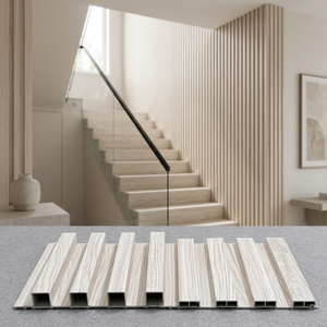 Panel de Pared Acanalado de PVC WPC - Diseño Moderno, Aislamiento Térmico, Ignífugo, Impermeable, Panel 3D para Decoración de Paredes Interiores - Product Image 5