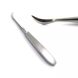 Élévateurs dentaires courbés en acier inoxydable pour extraction manuelle des racines, de haute qualité et réutilisables - Product Image 6