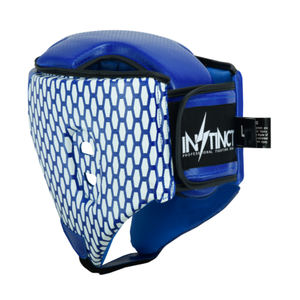 หมวกป้องกันศีรษะสำหรับฝึกซ้อมมวยแบบเปิดหน้า ดีไซน์ยอดเยี่ยม ผลิตจากหนัง PU บุโฟมหลายชั้น - Product Image 5