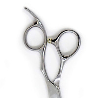 Ciseaux à effiler pour barbier en acier inoxydable de qualité A+ professionnels pour droitiers, couleur personnalisée, emballage personnalisé