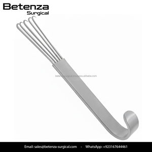 Anderson Bear Claw Retractor <b>Hook</b> 12cm Single Set Stainless Steel <b>Plastic</b> General Surgery - Product Image 4