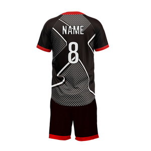 Uniforme de Rugby de Secado Rápido con Impresión Personalizada, Fabricado en Fábrica, Precio al por Mayor, Incluye Camisetas y Pantalones Cortos, Diseña Tu Propio Uniforme de Equipo - Product Image 3