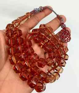 Cuentas de Oración Musulmanas Árabes de 10 mm, 45 Piezas, Cuentas de Oración Islámicas de Resina con Borlas, Reloj Árabe, Tasbih, Rosario - Product Image 5