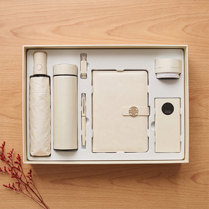 Kit de Regalo Corporativo Todo en Uno: Diario, Termo, Batería Externa, Altavoz, Paraguas, Caja de Promoción Empresarial con Logotipo Personalizado - Product Image 2