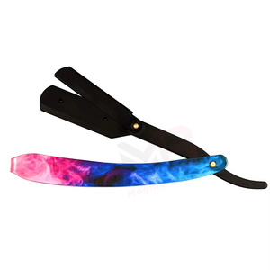 Navajas de Afeitar Rectas de Acero Inoxidable para Barbería, Cuchillas Afiladas para Afeitar la Barba de Hombre - Product Image 5