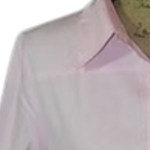 Women <b>Pink</b> <b>Long</b> <b>Sleeve</b> Button Down Shirt Rhinestone Graphic Chest Design Casual Collared Blouse Lightweight Fashion <b>Top</b> - Product Image 2