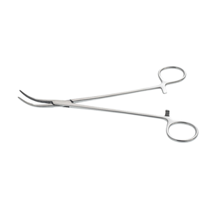 Overholt Forceps 8.25 Inch <b>Small</b> Jaw Surgical Hemostatic Instrument Stainless Steel Vascular Clamp Precision Reusable <b>Tool</b> - Product Image 1