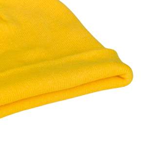 Gorros de invierno cálidos sublimados con diseño personalizado, MOQ bajo, de tejido de algodón de secado rápido, gorros de punto jacquard con puño, con estampado de puntos/frutas/lazos - Product Image 5