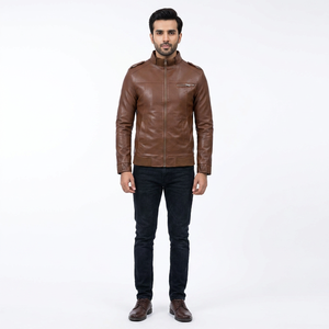 Best Winter <b>Men's</b> Fashion <b>Leather</b> <b>Jacket</b> Slim Fit Top Quality Design <b>Men</b> Clothing Casual <b>Leather</b> <b>jacket</b> for <b>men</b> - Product Image 1