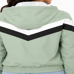 <b>Women</b> <b>Lightweight</b> Hooded Windbreaker <b>Jacket</b> Casual Zip Up Streetwear Outdoor OEM Manufacturer Casual Sports <b>Jacket</b> For <b>Women</b> - Product Image 6