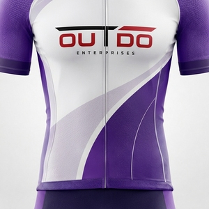 Tenue de cyclisme personnalisée, vêtements de performance, uniforme de cyclisme conçu avec un tissu extensible léger pour le cyclisme sur route et en montagne - Product Image 6