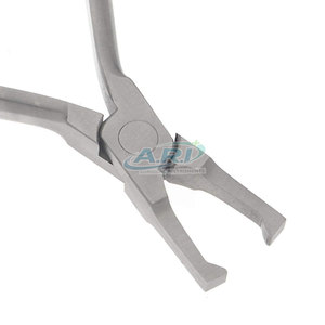 Durable <b>Dental</b> Orthodontic Pliers Stainless Steel Braces Instruments Precision Tools Stainless Steel Orthodontic Pliers - Product Image 5
