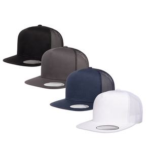 Gorra Deportiva Nueva ERA, Estructurada, Elástica, de Visera Plana, Personalizable, de Algodón Transpirable, Impermeable, de 5 Paneles, con Malla Flexible, para Actividades al Aire Libre - Product Image 1