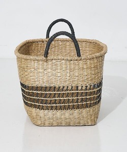 Seagrass woven <b>basket</b> with an open center Handmade <b>Storage</b> <b>Basket</b> Wholesale eco-friendly Made Viet Nam - Product Image 4