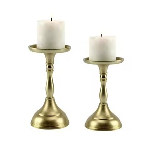 Decorative Metal Candle Stand Candle Holder Home Living Room <b>Table</b> Decor Wedding <b>Party</b> Accent - Product Image 3