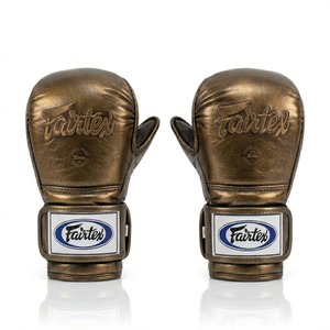 ถุงมือชกมวย Fairtex แบบสั่งทำพิเศษ ปิดด้วยแถบตีนตุ๊กแก สำหรับมวยไทย ซานด้า ผู้ใหญ่ สำหรับศิลปะการต่อสู้ น้ำหนักเบา สำหรับฝึกซ้อมและต่อยมวย - Product Image 5