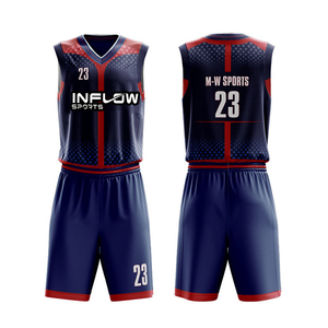 Maillots de basket personnalisés sublimés en gros – Uniformes de basket tendance en polyester 100 % sublimé - Product Image 3