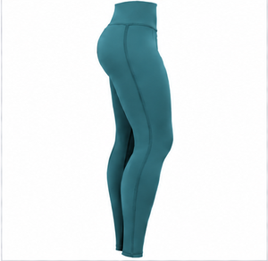Leggings de Cintura Alta para Mujer, para Yoga, Gimnasio, Running, Fitness, Compresión Sin Costuras, Secado Rápido, Transpirables, Elásticos, con Logotipo - Product Image 2