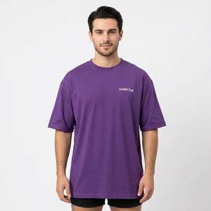 Wholesale High Quality Men's Regular Fit 100% Cotton T-shirts Blanks Custom Screen Printing Front <b>White</b> <b>Tee</b> Shirt Print for - Product Image 4