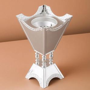 Brûleur d'encens en métal de luxe avec design perforé, diffuseur d'aromathérapie, utilisation toute saison, brûleur à capsules - Product Image 3