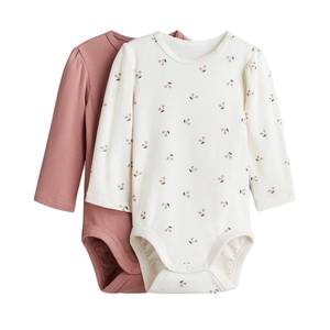 Combinaisons unisexes pour bébés en coton biologique écologique, marque privée, fournisseur en gros OEM ODM - Product Image 1