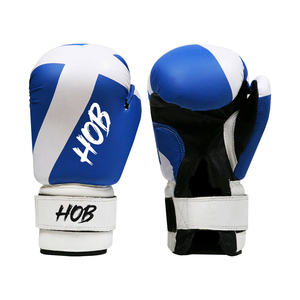Gants de boxe d'entraînement en gros, impression de logo personnalisé, doigts entièrement couverts, antidérapants, fermeture auto-agrippante, gants de boxe en cuir de haute qualité - Product Image 2