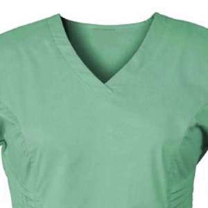 Ensembles de blouses médicales unisexes de haute qualité en coton et polyester à manches courtes, tricotés, service OEM, en promotion avec logo imprimé - Product Image 6