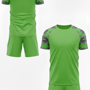 Ensemble de maillots de football personnalisés avec logo par sublimation, uniformes d'entraînement à séchage rapide, kit d'équipe de club, rétro futbol, découpe 100 % automatisée - Product Image 1