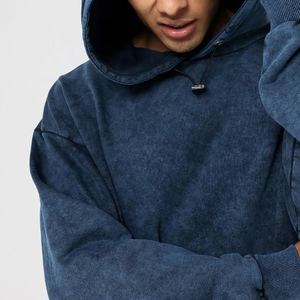 Promotion : Ensemble de survêtement vintage personnalisé avec logo, à capuche, pour homme – Haute qualité - Product Image 3