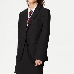 Ropa Infantil, Ropa de Invierno, Ropa Escolar, Chaqueta Blazer, Poliéster y Algodón, Uniforme Escolar, Traje Formal, Abrigos - Product Image 3