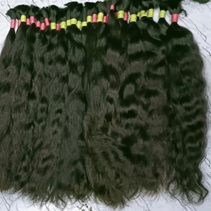 Paquetes de extensión de cabello humano rizado de alta calidad Indio virgen Remy solo dibujado - Product Image 3