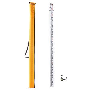 Bâton de nivellement télescopique en aluminium de 9 pieds/10 sections, 3 sections, avec échelle double face de 1/10 pied, instrument en alliage - Product Image 5