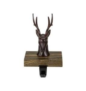 Creative Black Christmas <b>Stocking</b> Hooks Metal Christmas Tree <b>Stocking</b> <b>Hanger</b> With Star Festive Accessory Mantle Decor - Product Image 6