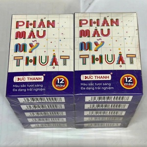 Wholesale 12 Pack Dust-Free Hexagon White <b>Chalk</b> Children's Teaching and Graffiti - Product Image 6