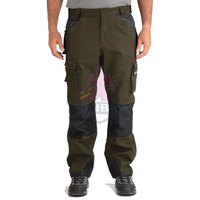 Pantalon de travail en sergé de coton respirant haute visibilité, tissu durable, coupe confortable, certifié CE, logo personnalisé, atelier