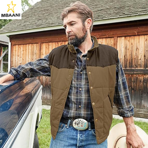 เสื้อกั๊ก Longhorn Ranchers สำหรับผู้ชายสีขาว - Product Image 3