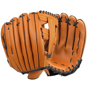Gant de baseball en cuir à doigts entiers, modèle H-Web, pour droitier, fermeture auto-agrippante, antidérapant, pour adulte, pour l'extérieur, toutes saisons - Product Image 2