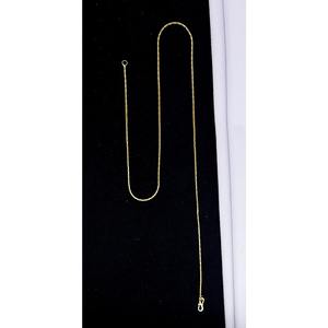 Collier plaqué or pour femmes à la mode conception simple chaîne épaisse chaîne de mode bijoux à la mode chaîne épaisse en plaqué or - Product Image 3