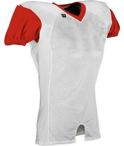 Custom Boys American Football Jersey Breathable <b>Mesh</b> <b>Short</b> Sleeve Front Logo Sublimation OEM Team Wear Practice Uniform Summer - Product Image 2